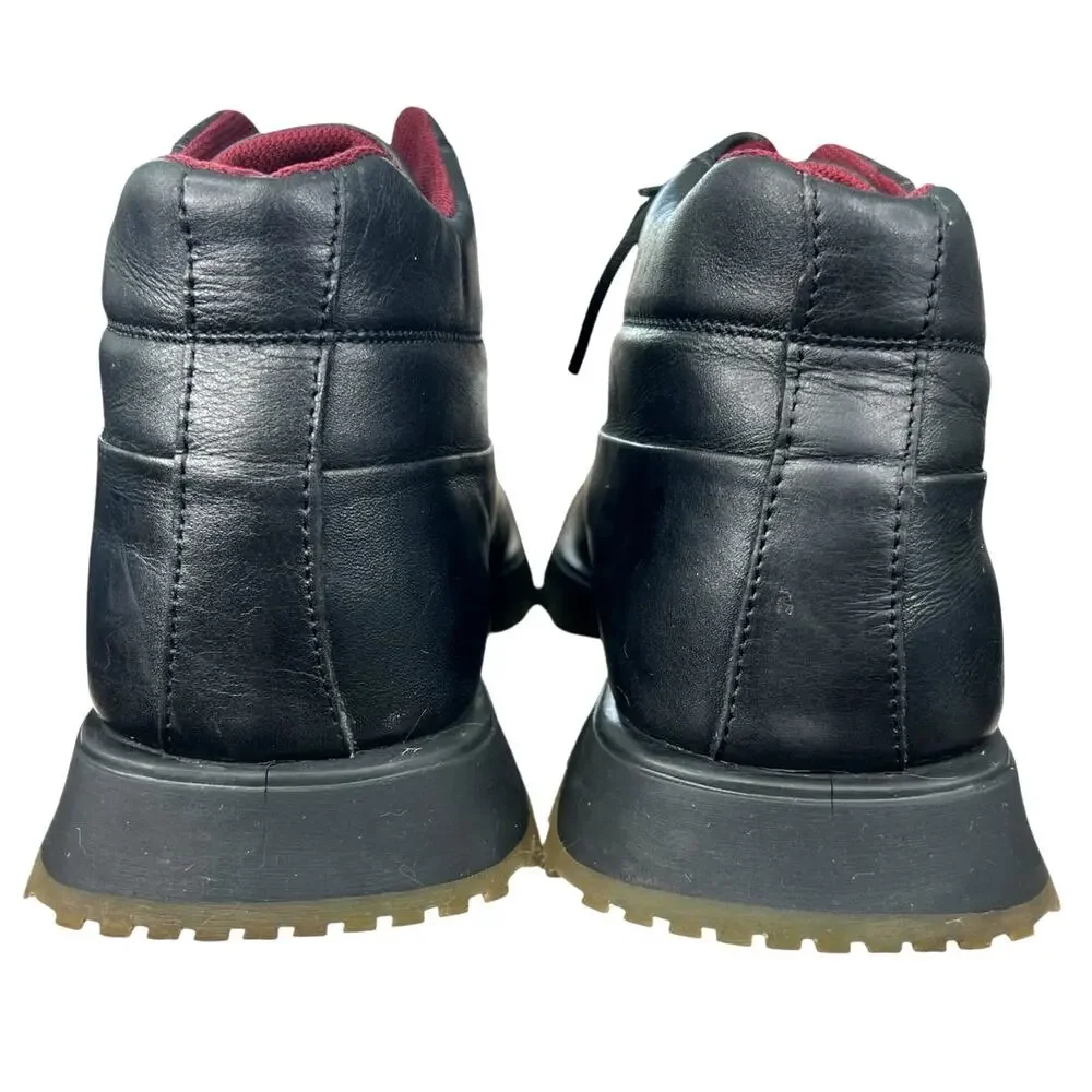 Vintage Y2K Bed Stu Men’s Black Leather Lace Up Chukka Boot Size 46 US 12